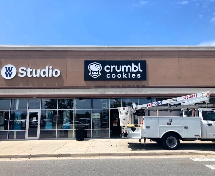 Custom building sign